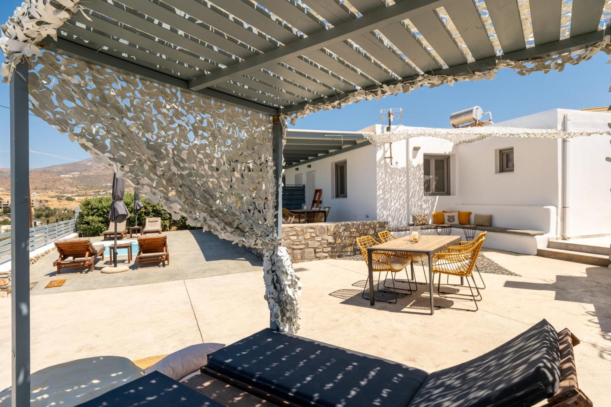 Blue View Villa Apartment #1 With Shared Pool Pounda Exterior photo
